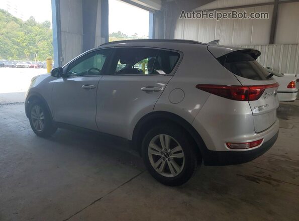 KNDPM3AC7H7034453 2017 KIA SPORTAGE Silver Задня ліва чверть