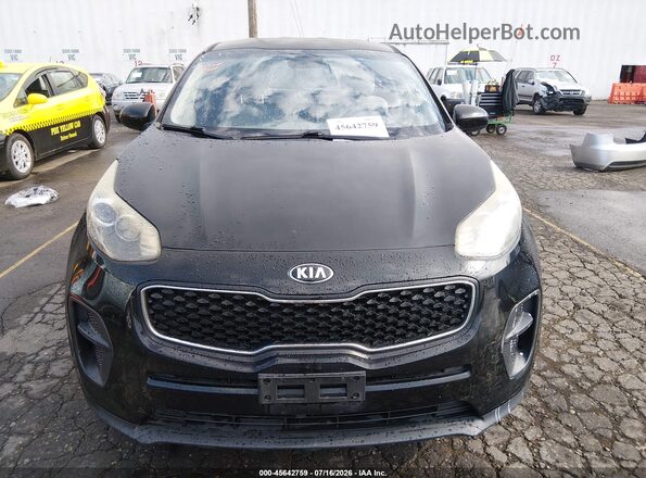 KNDPM3AC7H7219425 2017 KIA SPORTAGE Black Вид панелі приладів
