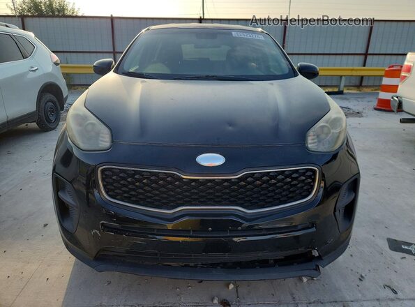 KNDPM3AC7J7392870 2018 KIA SPORTAGE Черный Вид спереди