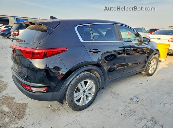 KNDPM3AC7J7392870 2018 KIA SPORTAGE Черный Задняя правая четверть