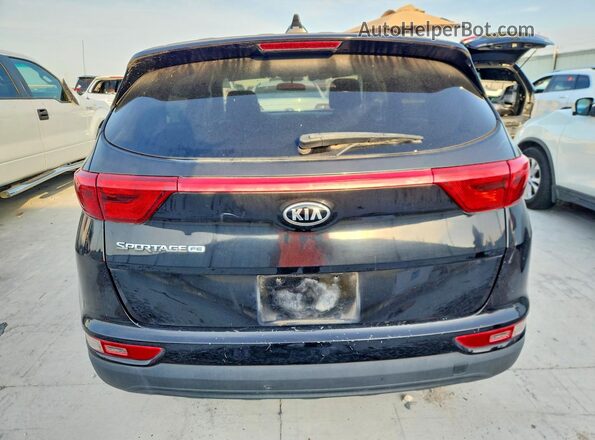 KNDPM3AC7J7392870 2018 KIA SPORTAGE Черный Вид сзади