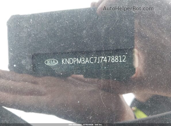 KNDPM3AC7J7478812 2018 KIA SPORTAGE White Widok komory silnika