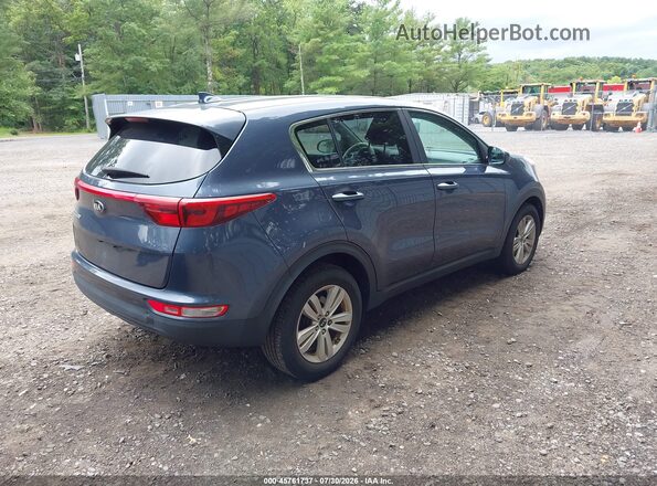KNDPM3AC7J7485937 2018 KIA SPORTAGE Blue უკანა მარჯვენა
