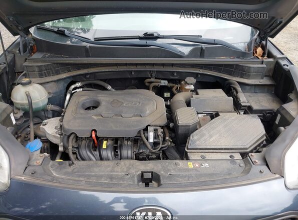 KNDPM3AC7J7485937 2018 KIA SPORTAGE Blue უკანა ხედი