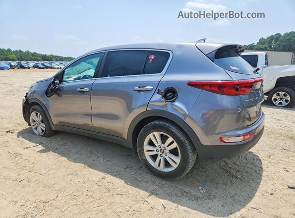KNDPM3AC7K7516055 2019 KIA SPORTAGE Gray Հետևի ձախ