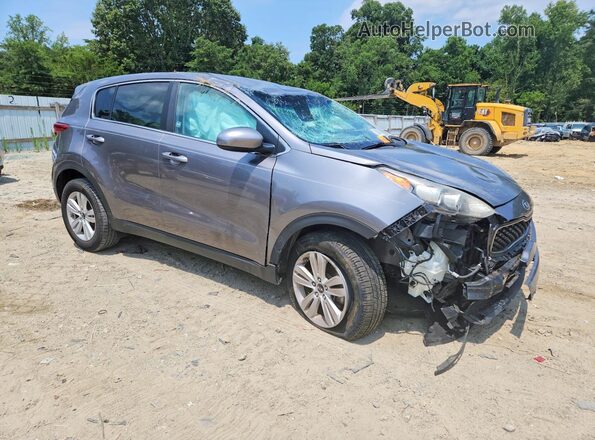 KNDPM3AC7K7516055 2019 KIA SPORTAGE Gray Առջևի աջ