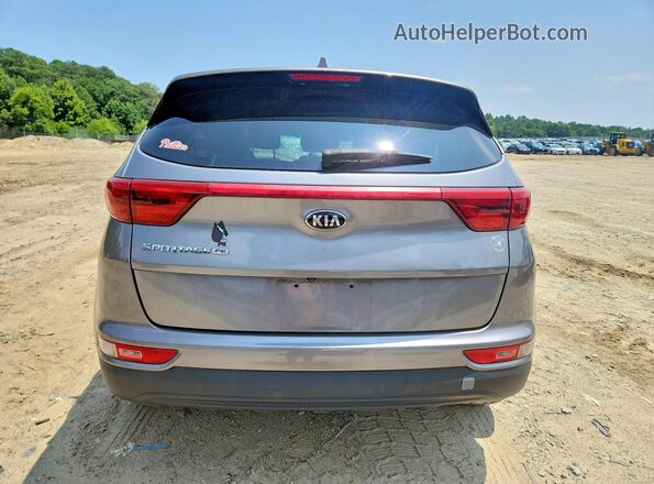 KNDPM3AC7K7516055 2019 KIA SPORTAGE Gray Հետևի տեսք
