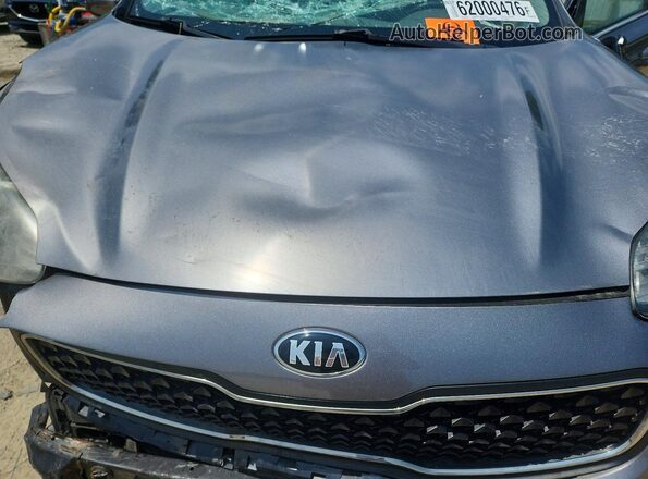 KNDPM3AC7K7516055 2019 KIA SPORTAGE Gray Շարժիչի բաժամունքի տեսք
