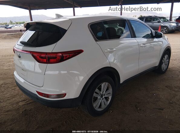 KNDPM3AC7K7550125 2019 KIA SPORTAGE White Trasero derecho