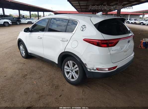 KNDPM3AC7K7550125 2019 KIA SPORTAGE White Trasero izquierdo