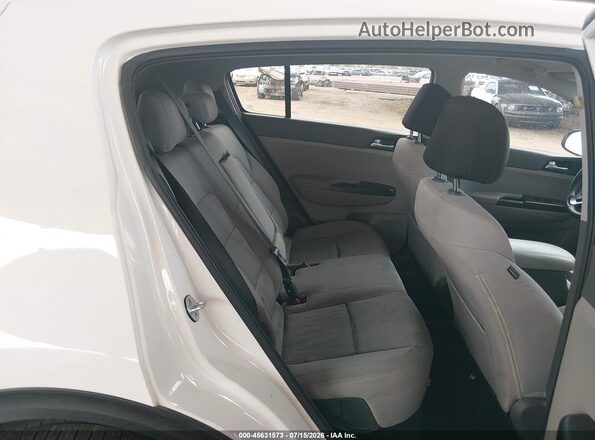 KNDPM3AC7K7550125 2019 KIA SPORTAGE White Vista de la etiqueta del VIN