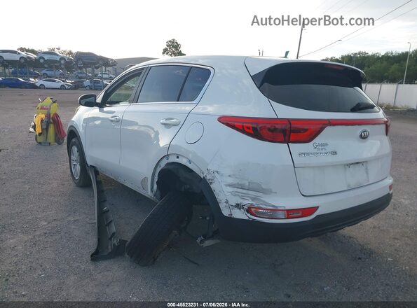 KNDPM3AC7K7615457 2019 KIA SPORTAGE White Trasero izquierdo