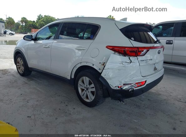 KNDPM3AC7K7625972 2019 KIA SPORTAGE White უკანა მარცხენა