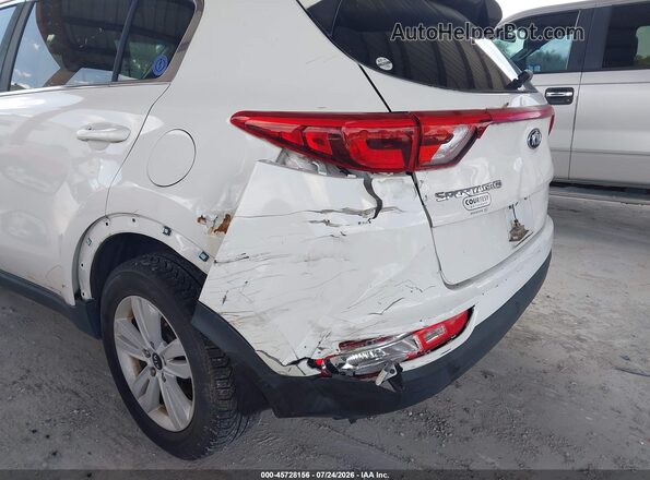 KNDPM3AC7K7625972 2019 KIA SPORTAGE White წინა ხედი