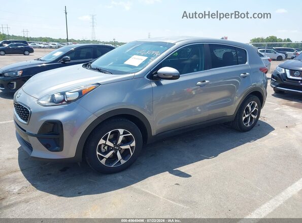 KNDPM3AC7L7633913 2020 KIA SPORTAGE Серый Передняя левая четверть