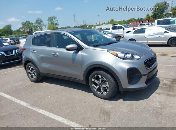 KNDPM3AC7L7633913 2020 KIA SPORTAGE Серый Вид задней части салона