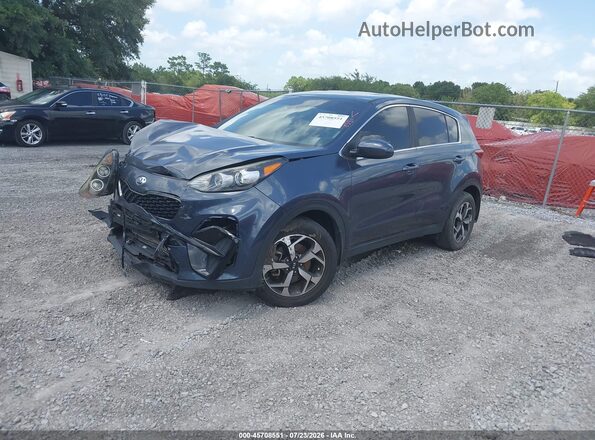 KNDPM3AC7L7660156 2020 KIA SPORTAGE Blue Front left