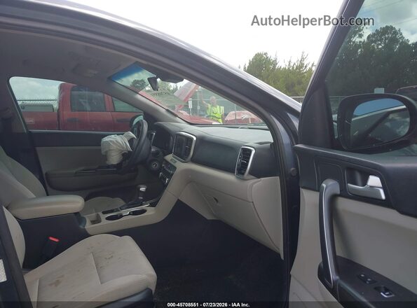 KNDPM3AC7L7660156 2020 KIA SPORTAGE Blue Front interior view