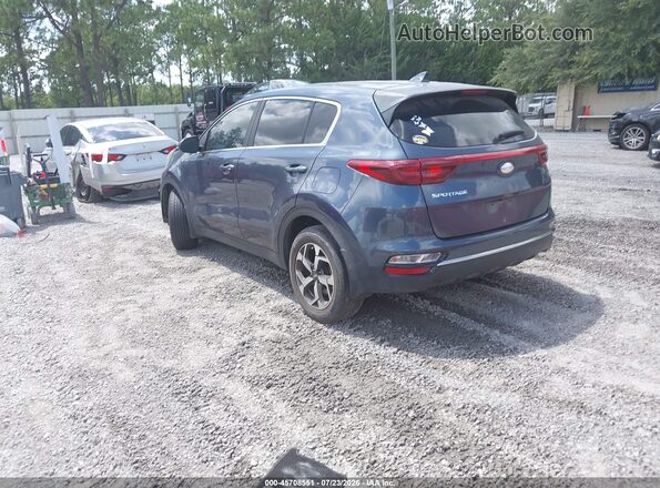 KNDPM3AC7L7660156 2020 KIA SPORTAGE Blue Rear left