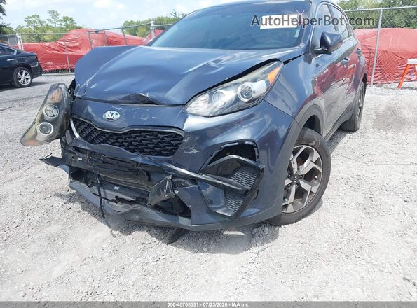 KNDPM3AC7L7660156 2020 KIA SPORTAGE Blue Front view