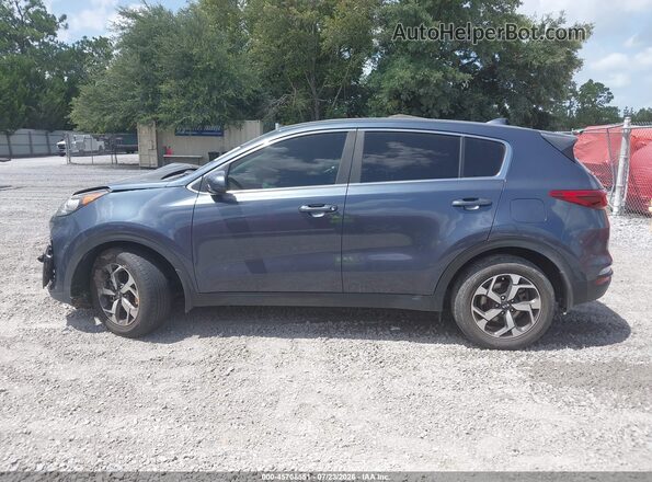 KNDPM3AC7L7660156 2020 KIA SPORTAGE Blue Rear interior view