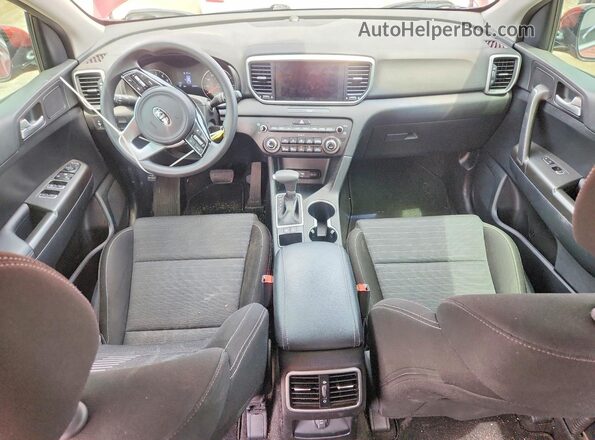 KNDPM3AC7M7876770 2021 KIA SPORTAGE Red წინა პანელის ხედი