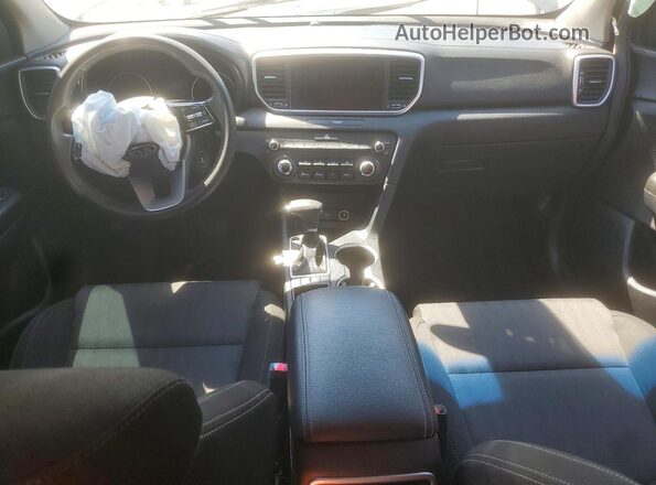 KNDPM3AC7M7935624 2021 KIA SPORTAGE Blue წინა პანელის ხედი