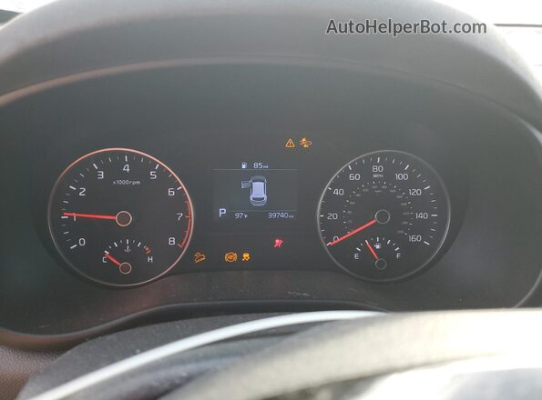 KNDPM3AC7N7004719 2022 KIA SPORTAGE Gray Вид щитка приладів