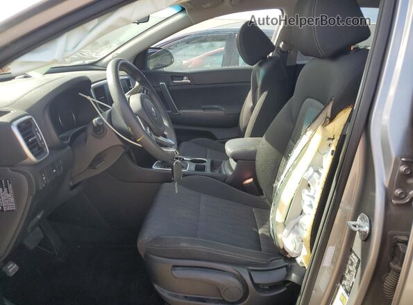 KNDPM3AC7N7004719 2022 KIA SPORTAGE Gray Вид салону спереду