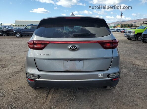 KNDPM3AC7N7004719 2022 KIA SPORTAGE Gray Вид ззаду