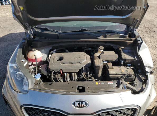 KNDPM3AC7N7004719 2022 KIA SPORTAGE Gray Вид підкапотного простору