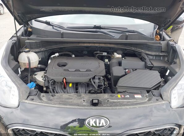 KNDPM3AC7N7011444 2022 KIA SPORTAGE Black Widok z tyłu