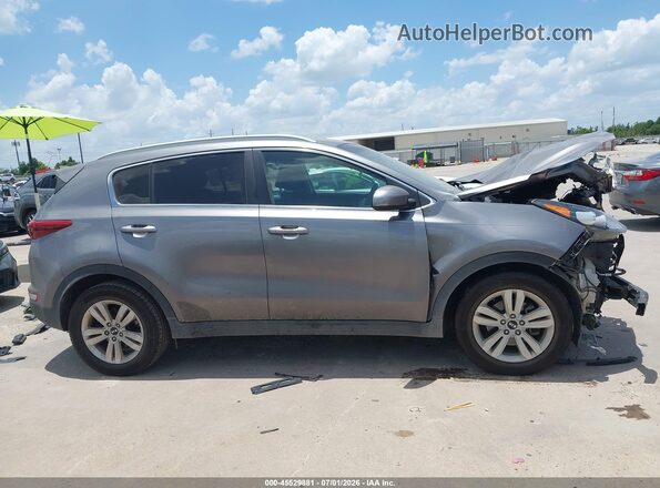 KNDPM3AC8H7072189 2017 KIA SPORTAGE Gray Widok wnętrza 360 stopni