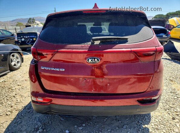 KNDPM3AC8H7150096 2017 KIA SPORTAGE Красный Вид сзади