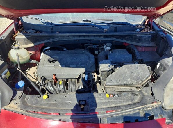 KNDPM3AC8H7150096 2017 KIA SPORTAGE Красный Вид подкапотного пространства