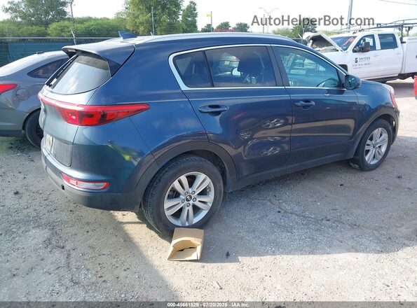 KNDPM3AC8H7227582 2017 KIA SPORTAGE Blue Rear right