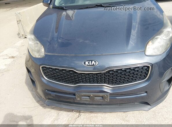 KNDPM3AC8H7234256 2017 KIA SPORTAGE Blue წინა ხედი