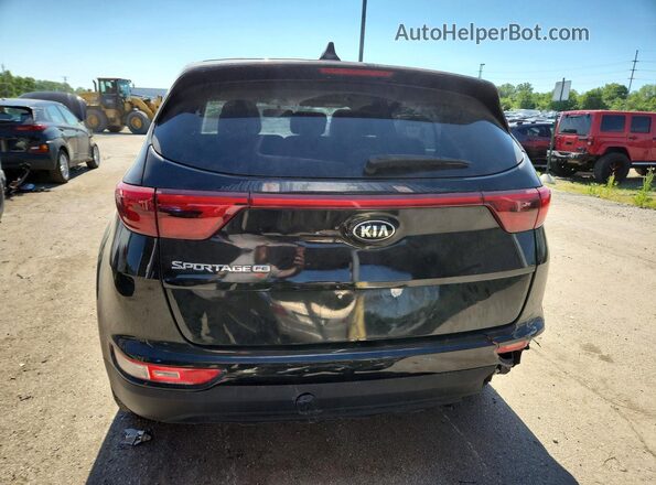 KNDPM3AC8J7338221 2018 KIA SPORTAGE Black Հետևի տեսք