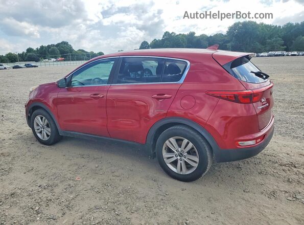 KNDPM3AC8J7364978 2018 KIA SPORTAGE Red უკანა მარცხენა