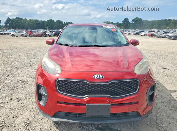 KNDPM3AC8J7364978 2018 KIA SPORTAGE Red წინა ხედი