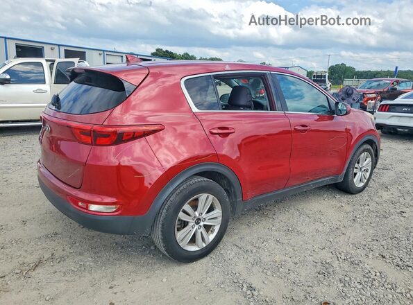KNDPM3AC8J7364978 2018 KIA SPORTAGE Red უკანა მარჯვენა