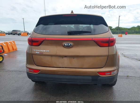 KNDPM3AC8J7370800 2018 KIA SPORTAGE Brown 