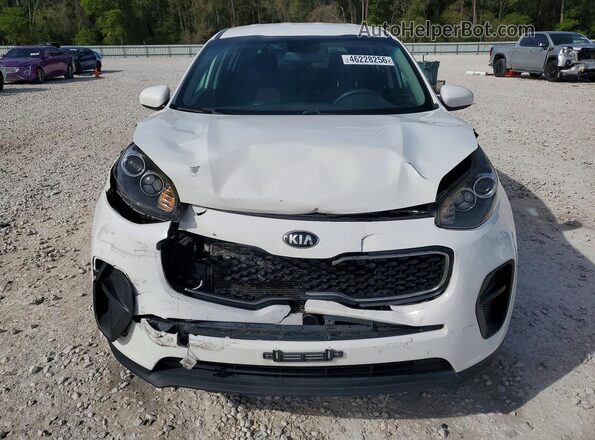 KNDPM3AC8J7467673 2018 KIA SPORTAGE White Դիմացի տեսք