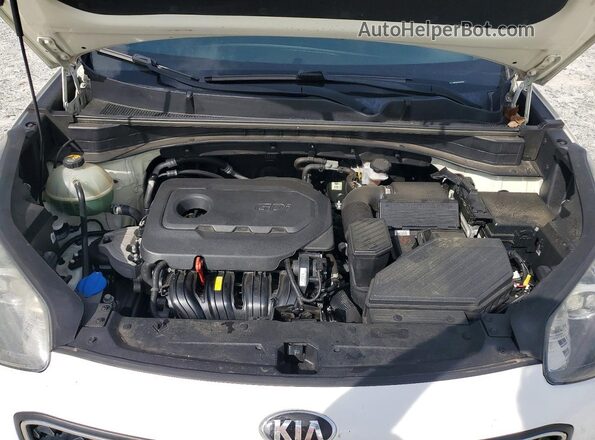 KNDPM3AC8J7470797 2018 KIA SPORTAGE Белый Вид подкапотного пространства