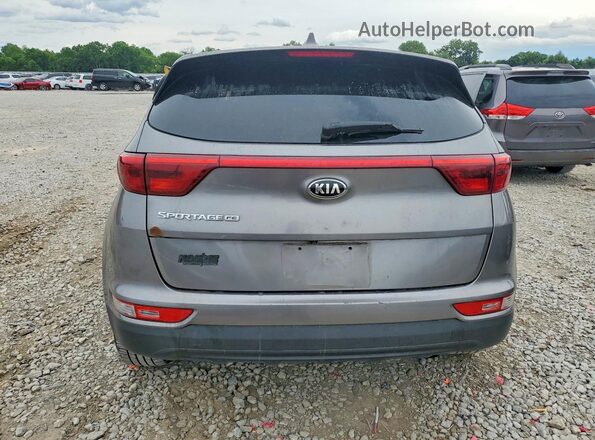 KNDPM3AC8J7471383 2018 KIA SPORTAGE Серый Вид сзади