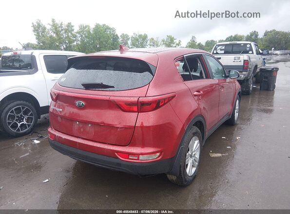 KNDPM3AC8K7558668 2019 KIA SPORTAGE Red Հետևի աջ