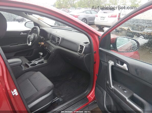 KNDPM3AC8K7558668 2019 KIA SPORTAGE Red Սալոնի դիմացի տեսք