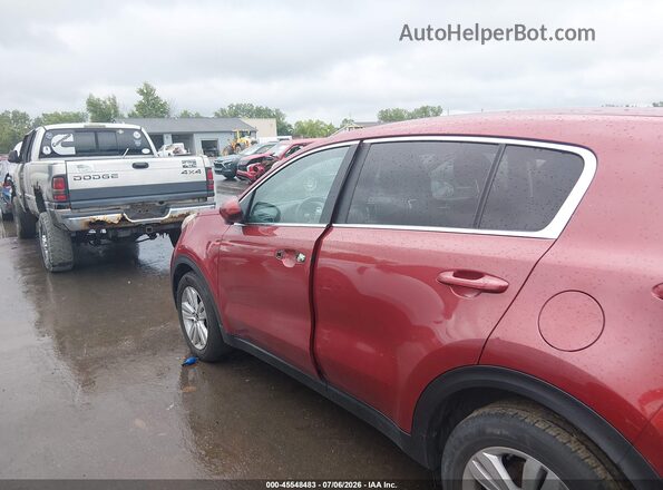 KNDPM3AC8K7558668 2019 KIA SPORTAGE Red Սալոնի 360 աստիճան տեսք