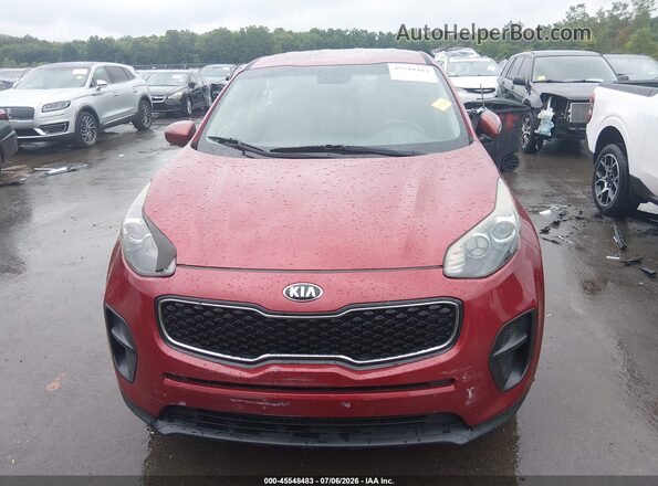 KNDPM3AC8K7558668 2019 KIA SPORTAGE Red Սարքավորումների վահանակի տեսք