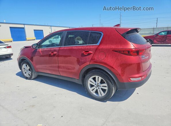 KNDPM3AC8K7563675 2019 KIA SPORTAGE Red Tył lewy